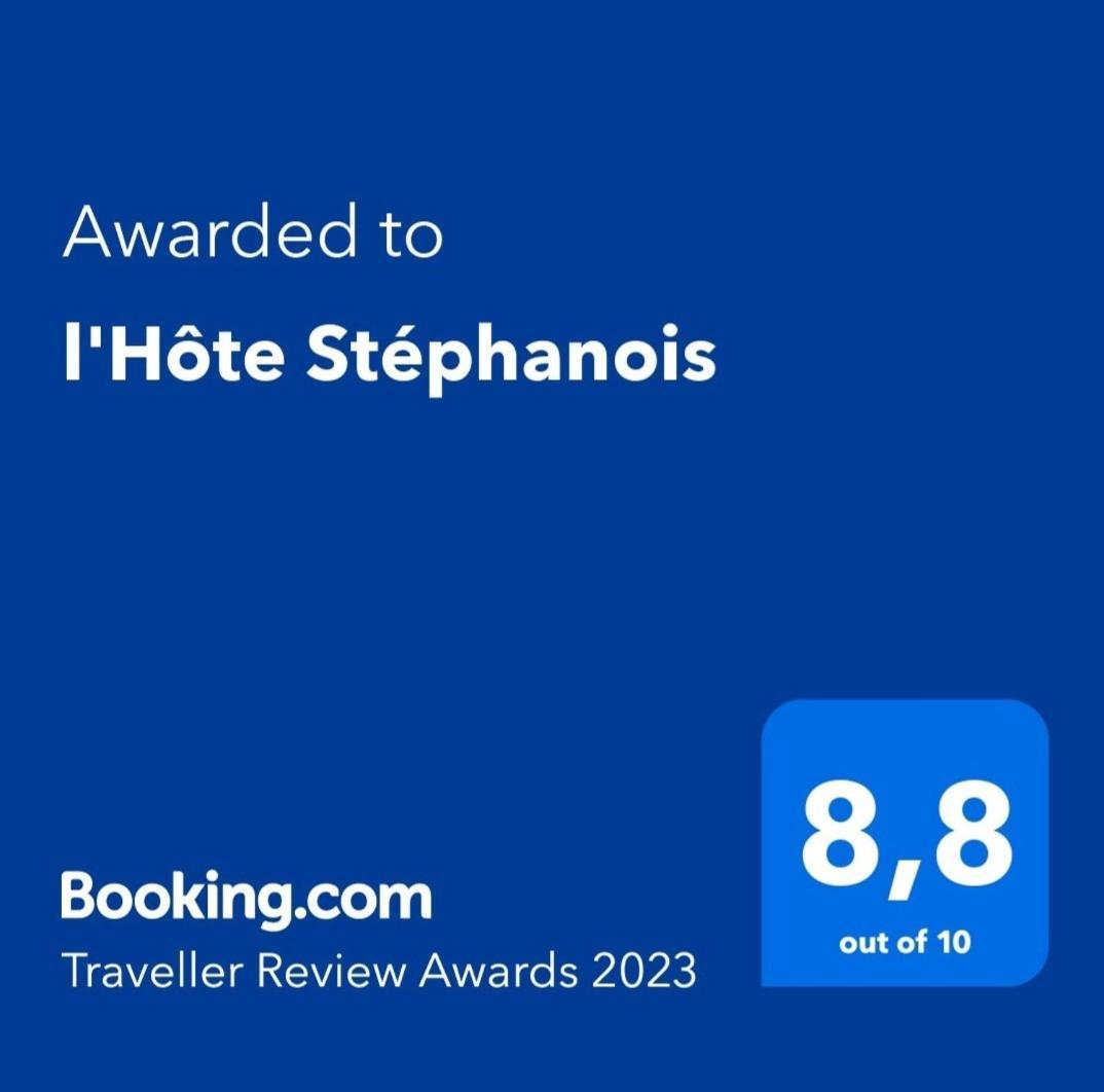 Hote Stephanois Studio, Parking& Borne Electrique Сент-Этьен Номер фото
